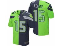 Men's Nike Seattle Seahawks #15 Jermaine Kearse Limited Team Green Two Tone NFL Jersey