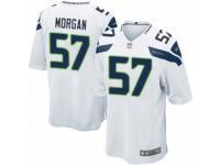Men's Nike Seattle Seahawks #57 Mike Morgan Game White NFL Jersey