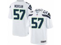 Men's Nike Seattle Seahawks #57 Mike Morgan Limited White NFL Jersey