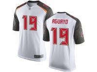 Men's Nike Tampa Bay Buccaneers #19 Roberto Aguayo Game White NFL Jersey