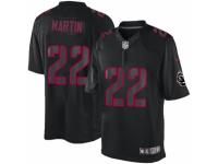 Men's Nike Tampa Bay Buccaneers #22 Doug Martin Limited Black Impact NFL Jersey