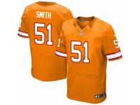 Men's Nike Tampa Bay Buccaneers #51 Daryl Smith Elite Orange Glaze Alternate NFL Jersey