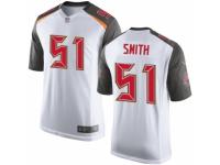 Men's Nike Tampa Bay Buccaneers #51 Daryl Smith Game White NFL Jersey