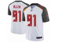 Men's Nike Tampa Bay Buccaneers #91 Beau Allen White Vapor Untouchable Limited Player NFL Jersey