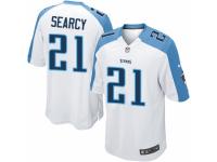 Men's Nike Tennessee Titans #21 Da'Norris Searcy Game White NFL Jersey