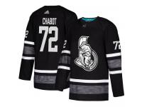Men's Ottawa Senators #72 Thomas Chabot Adidas Black Authentic 2019 All-Star NHL Jersey