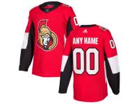 Men's Ottawa Senators adidas Red Authentic Custom Jersey