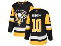 Men's Pittsburgh Penguins #10 Christian Ehrhoff adidas Black Authentic Jersey
