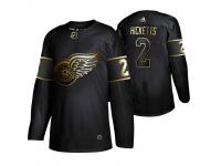 Men's Red Wings Joe Hicketts Black Adidas 2019 NHL Golden Edition Jersey