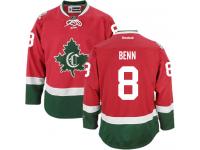 Men's Reebok Montreal Canadiens #8 Jordie Benn Authentic Red New CD NHL Jersey