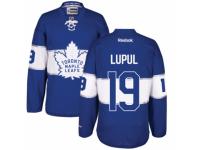 Men's Reebok Toronto Maple Leafs #19 Joffrey Lupul Premier Royal Blue 2017 Centennial Classic NHL Jersey