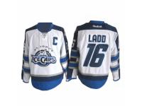 Men's Reebok Winnipeg Jets #16 Andrew Ladd Premier White St. John's IceCaps NHL Jersey