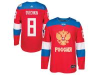 Men's Russia Hockey Alexander Ovechkin adidas Red World Cup of Hockey 2016 Premier Player Jersey