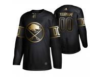 Men's Sabres Custom Black 2019 NHL Golden Edition Jersey