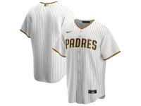 Men's San Diego Padres Nike White-Brown Home 2020 Team Jersey