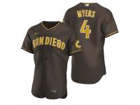 Men's San Diego Padres Wil Myers Nike Brown 2020 Alternate Jersey