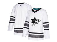 Men's San Jose Sharks adidas White 2019 NHL All-Star Game Parley Authentic Jersey