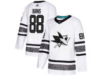 Men's San Jose Sharks Brent Burns adidas White 2019 NHL All-Star Game Parley Authentic Player Jersey