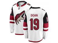 Men's Shane Doan Breakaway White Away NHL Jersey Arizona Coyotes #19