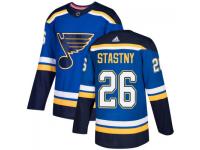 Men's St. Louis Blues #26 Paul Stastny adidas Blue Authentic Jersey