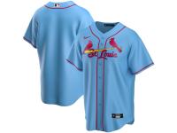 Men's St. Louis Cardinals Nike Light Blue Alternate 2020 Jersey