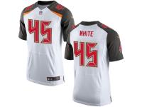 Men's Tampa Bay Buccaneers Devin White Nike White Elite Jersey