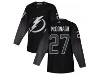 Men's Tampa Bay Lightning #27 Ryan McDonagh Black Alternate Authentic Hockey Jersey
