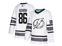Men's Tampa Bay Lightning #86 Nikita Kucherov Adidas White Authentic 2019 All-Star NHL Jersey
