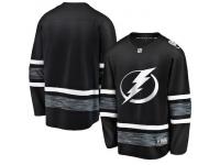Men's Tampa Bay Lightning Blank Adidas Black Authentic 2019 All-Star NHL Jersey