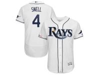 Men's Tampa Bay Rays Blake Snell Majestic White Home Flex Base Authentic Collection Player Jersey