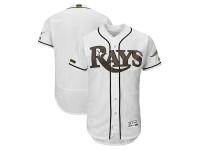 Men's Tampa Bay Rays Majestic White 2018 Memorial Day Authentic Collection Flex Base Team Jersey