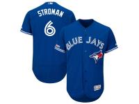 Men's Toronto Blue Jays Marcus Stroman Majestic Royal Alternate Authentic Collection Flex Base Player Jersey