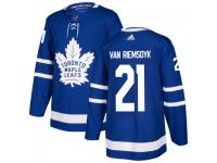 Men's Toronto Maple Leafs #21 James Van Riemsdyk adidas Blue Authentic Jersey