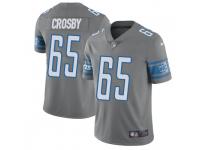 Men's Tyrell Crosby Detroit Lions Limited Color Rush Steel Vapor Untouchable Nike Jersey