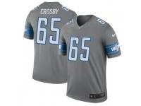 Men's Tyrell Crosby Detroit Lions Steel Color Rush Legend Nike Jersey