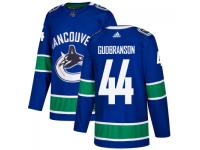 Men's Vancouver Canucks #44 Erik Gudbranson adidas Blue Authentic Jersey