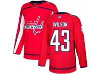 Men's Washington Capitals #43 Tom Wilson adidas Red Authentic Jersey