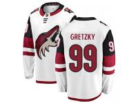 Men's Wayne Gretzky Breakaway White Away NHL Jersey Arizona Coyotes #99