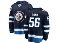 Men's Winnipeg Jets #56 Marko Dano Navy Blue Home Breakaway NHL Jersey