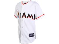 Miami Marlins Majestic Youth Replica Baseball Jersey - White