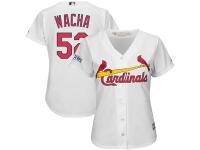 Michael Wacha St. Louis Cardinals Majestic Women's 2015 Cool Base Player Jersey C White
