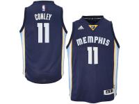Mike Conley Memphis Grizzlies adidas Youth 2014-15 New Swingman Road Jersey C Navy Blue