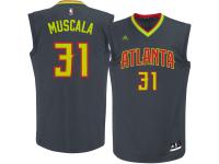 Mike Muscala Atlanta Hawks adidas Replica Jersey - Black