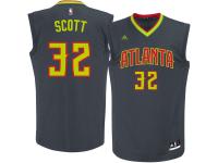 Mike Scott Atlanta Hawks adidas Replica Jersey - Black