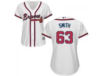 MLB Atlanta Braves #63 Mallex Smith Women White Cool Base Jersey