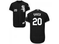MLB Chicago White Sox #20 J.B. Shuck Men Black Authentic Flexbase Collection Jersey