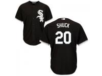 MLB Chicago White Sox #20 J.B. Shuck Men Black Cool Base Jersey