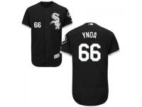 MLB Chicago White Sox #66 Michael Ynoa Men Black Authentic Flexbase Collection Jersey