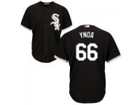 MLB Chicago White Sox #66 Michael Ynoa Men Black Cool Base Jersey
