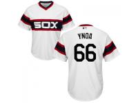 MLB Chicago White Sox #66 Michael Ynoa Men White Cool Base Jersey